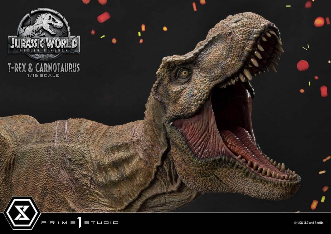 Jurassic World: Fallen Kingdom (Film) Tyrannosaurus-Rex & Carnotaurus