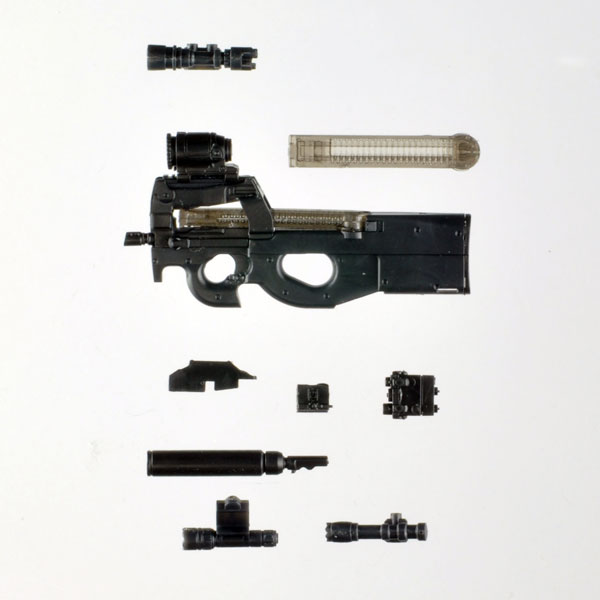 LittleArmory [LADF18] Girls' Frontline P90 Type 1/12 Plastic Model