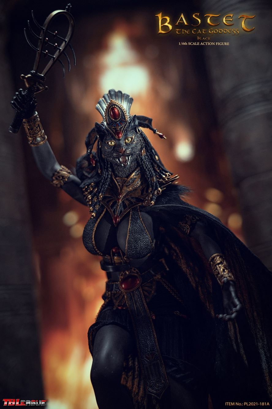 Bastet, The Cat Goddess-Black 1/6