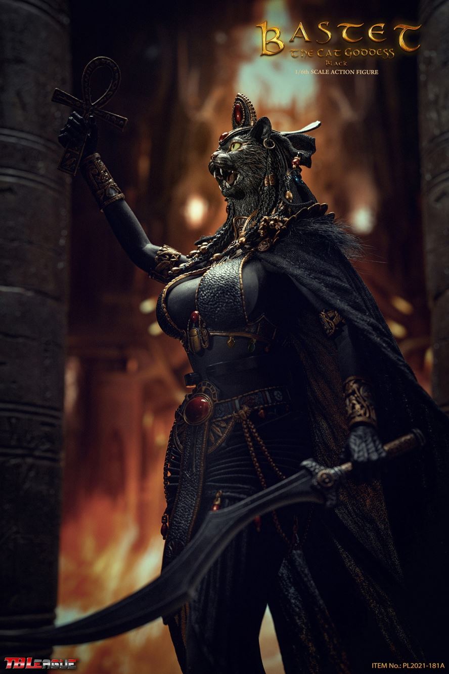 Bastet, The Cat Goddess-Black 1/6