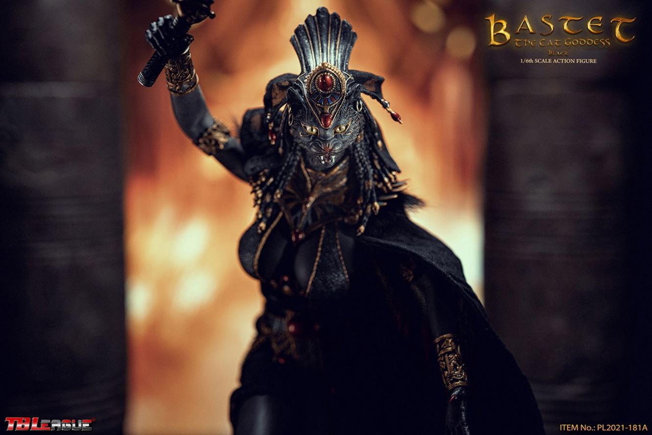 Bastet, The Cat Goddess-Black 1/6