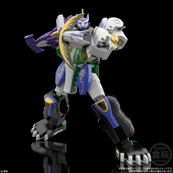 SMP [SHOKUGAN MODELING PROJECT] Hyakuju Gattai Gao Hunter 3Pack BOX (CANDY TOY)