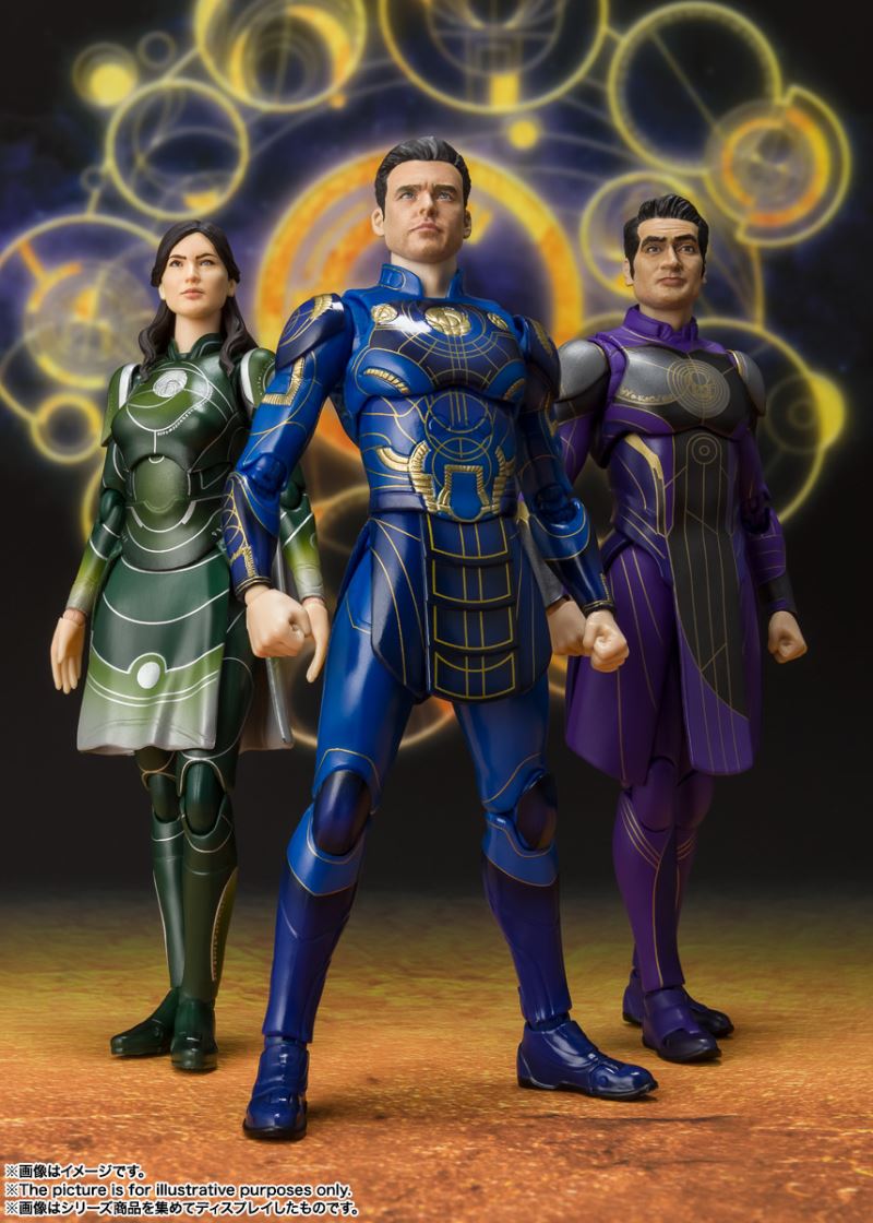 S.H.Figuarts Eternals - Ikaris / Sersi / Kingo