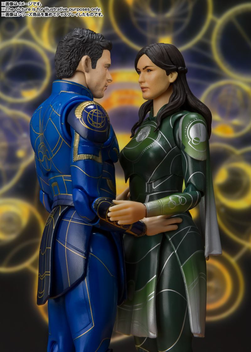 S.H.Figuarts Eternals - Ikaris / Sersi / Kingo