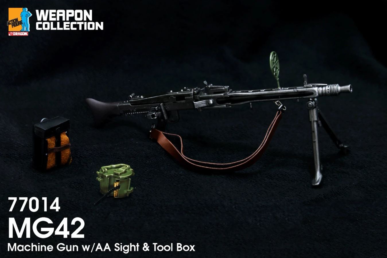 Weapon Card Series-MG42 Heavy Machine Gun Sight Version 77013 & Airborne Version 77014 1/6