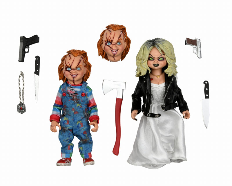 Child Play Chucky Bride / Chucky & Tiffany Action Doll 2PK