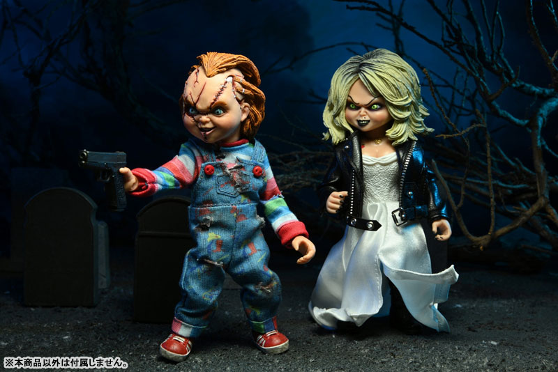 Child Play Chucky Bride / Chucky & Tiffany Action Doll 2PK