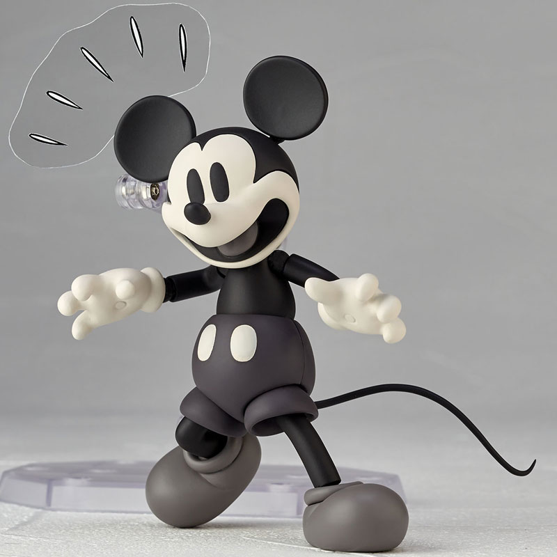 Figure Complex Movie Revo Series No.013EX Mickey Mouse (1936/Monotone Color Ver.)