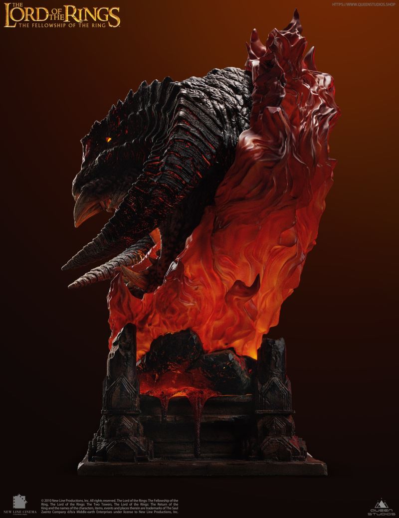 The Lord of the Rings: The Scary Balrog Bust [Polda Premium Edition]