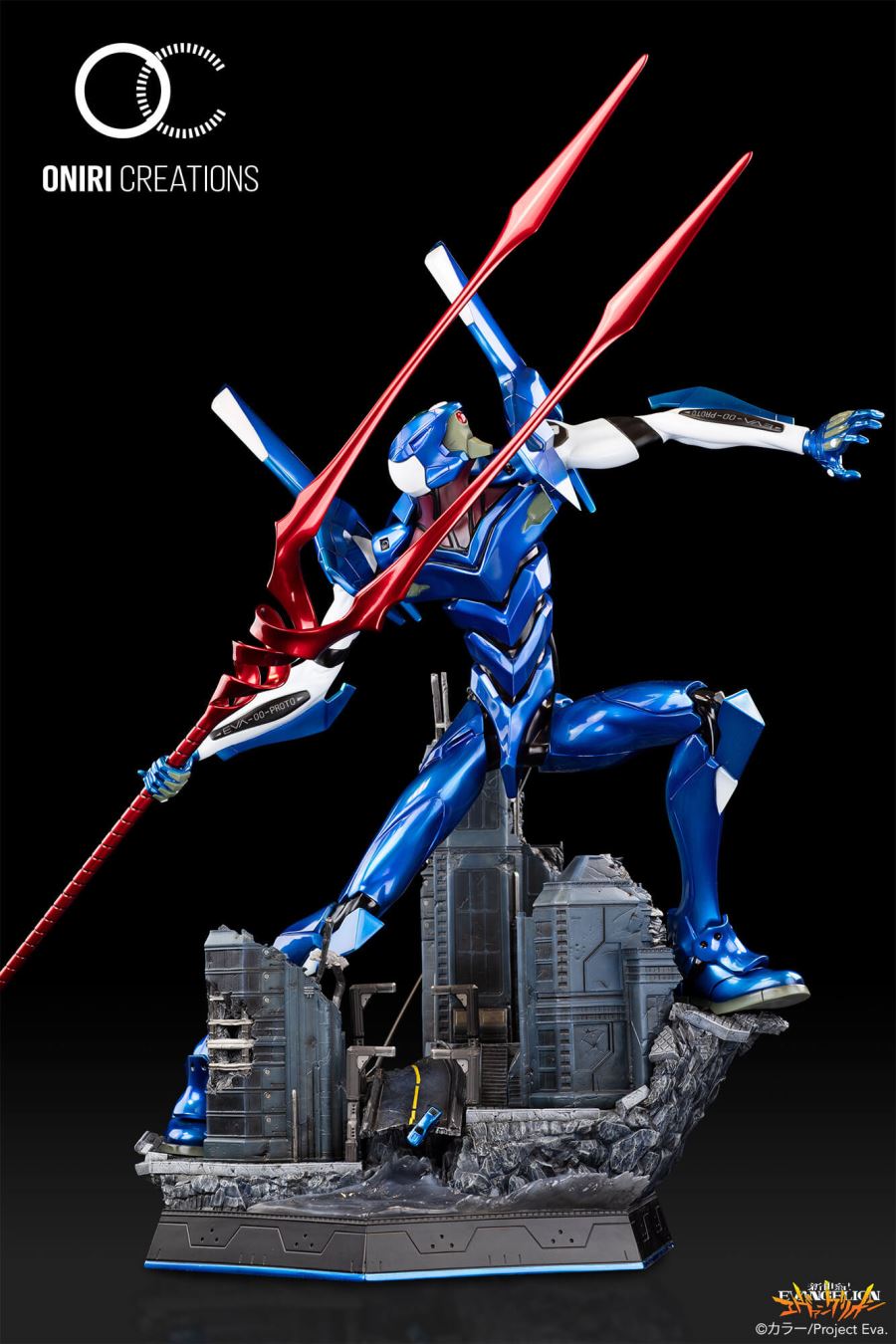 Evangelion - Eva-00 - Through Outer Space DIORAMA STATUE