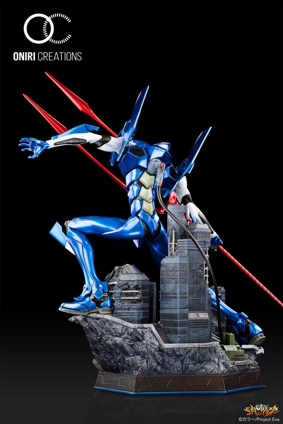 Evangelion - Eva-00 - Through Outer Space DIORAMA STATUE