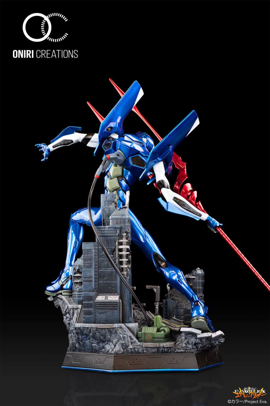 Evangelion - Eva-00 - Through Outer Space DIORAMA STATUE
