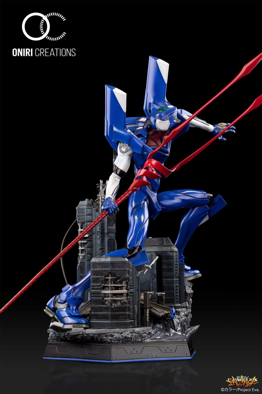 Evangelion - Eva-00 - Through Outer Space DIORAMA STATUE