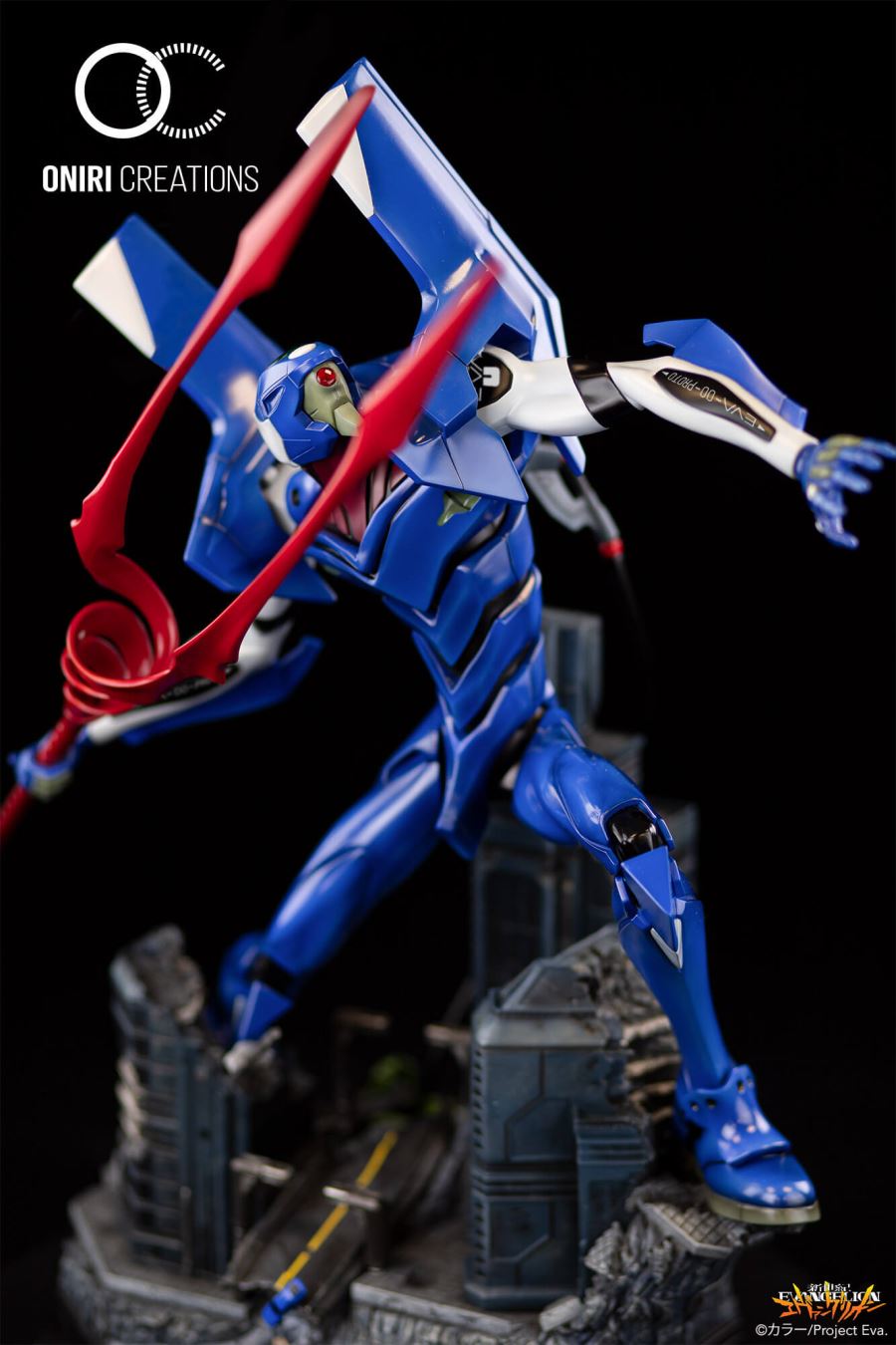 Evangelion - Eva-00 - Through Outer Space DIORAMA STATUE