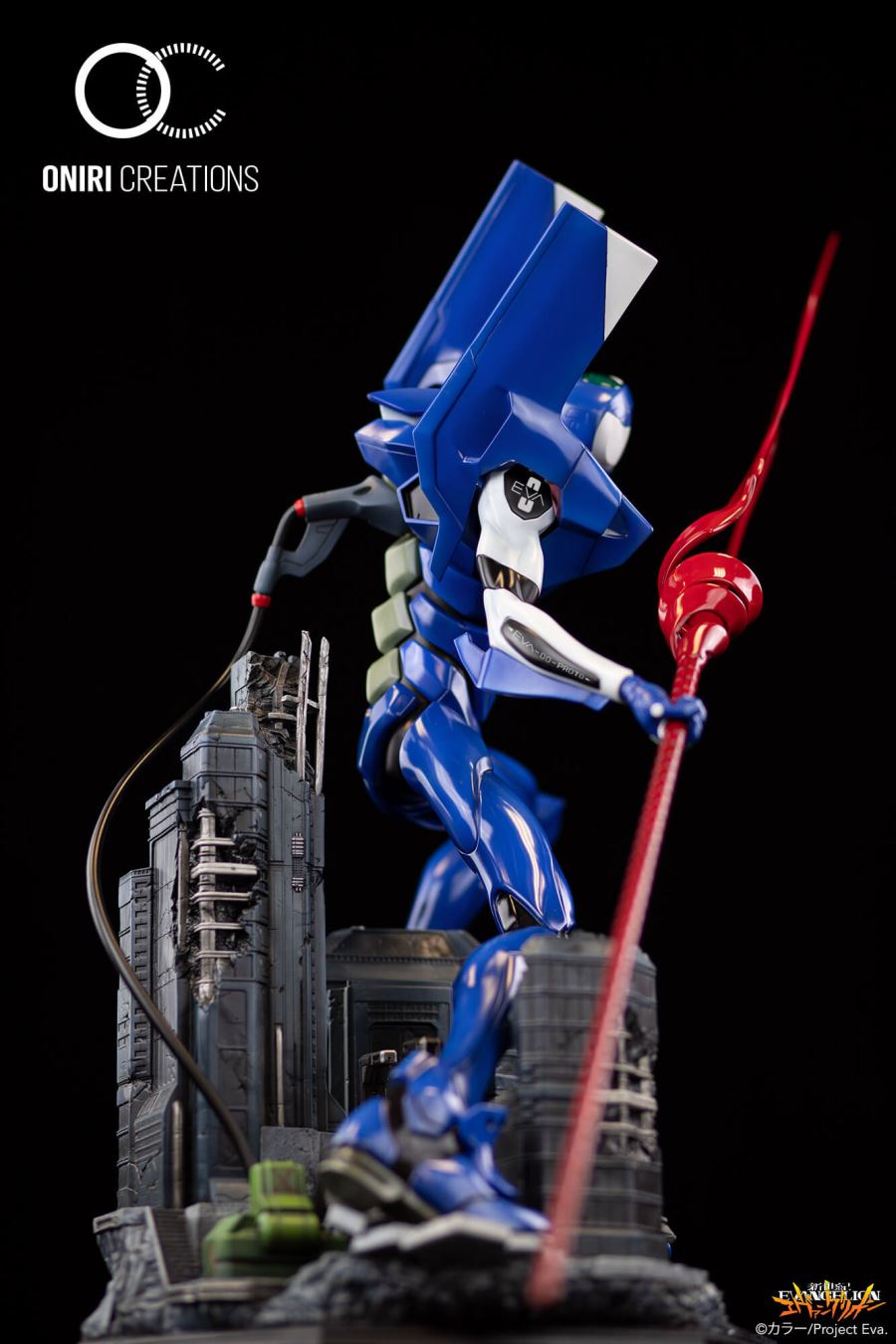 Evangelion - Eva-00 - Through Outer Space DIORAMA STATUE