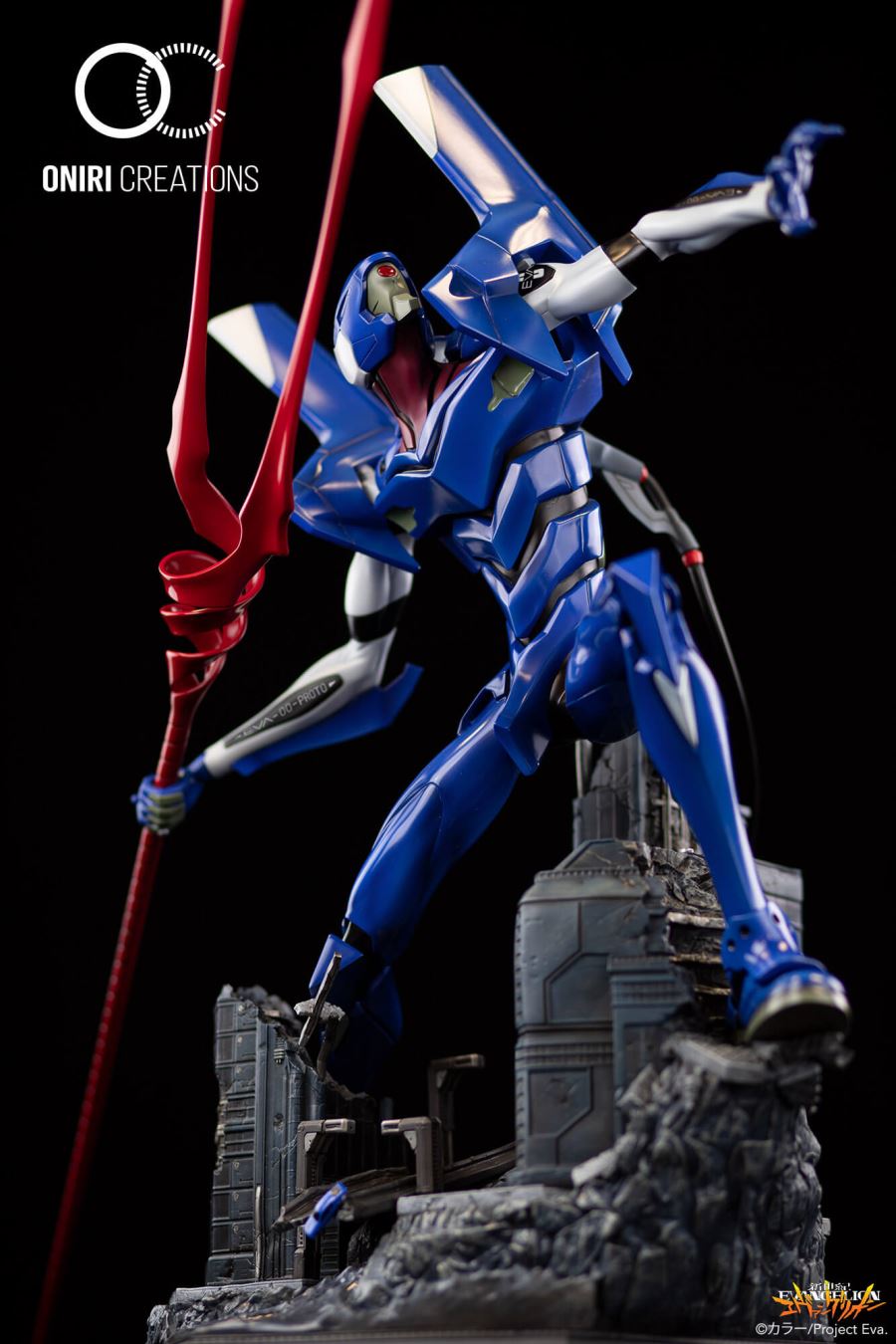 Evangelion - Eva-00 - Through Outer Space DIORAMA STATUE