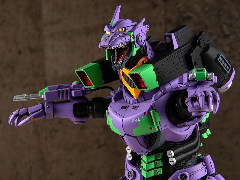 EVA GLOBAL Godzilla vs. Evangelion Type-3 Kiryu EVA Unit-01 Color Ver