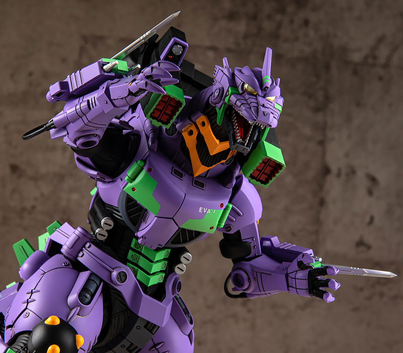 EVA GLOBAL Godzilla vs. Evangelion Type-3 Kiryu EVA Unit-01 Color Ver