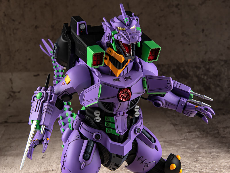 EVA GLOBAL Godzilla vs. Evangelion Type-3 Kiryu EVA Unit-01 Color Ver