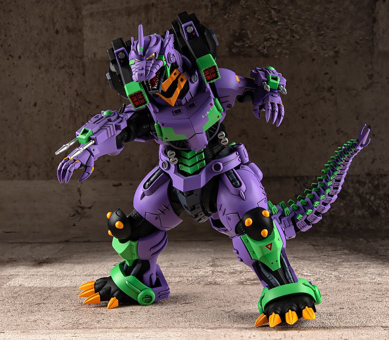 EVA GLOBAL Godzilla vs. Evangelion Type-3 Kiryu EVA Unit-01 Color Ver