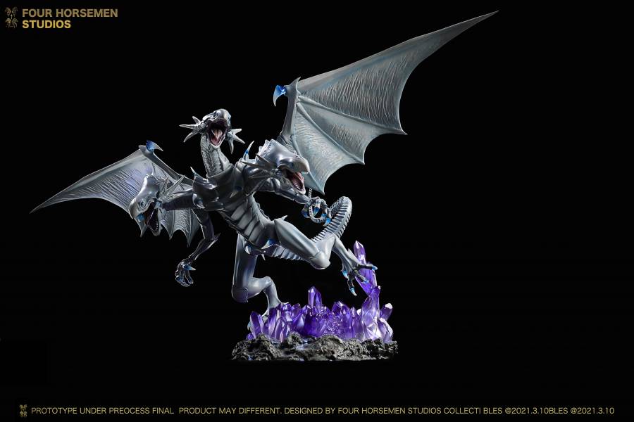 Blue-eyed ultimate dragon