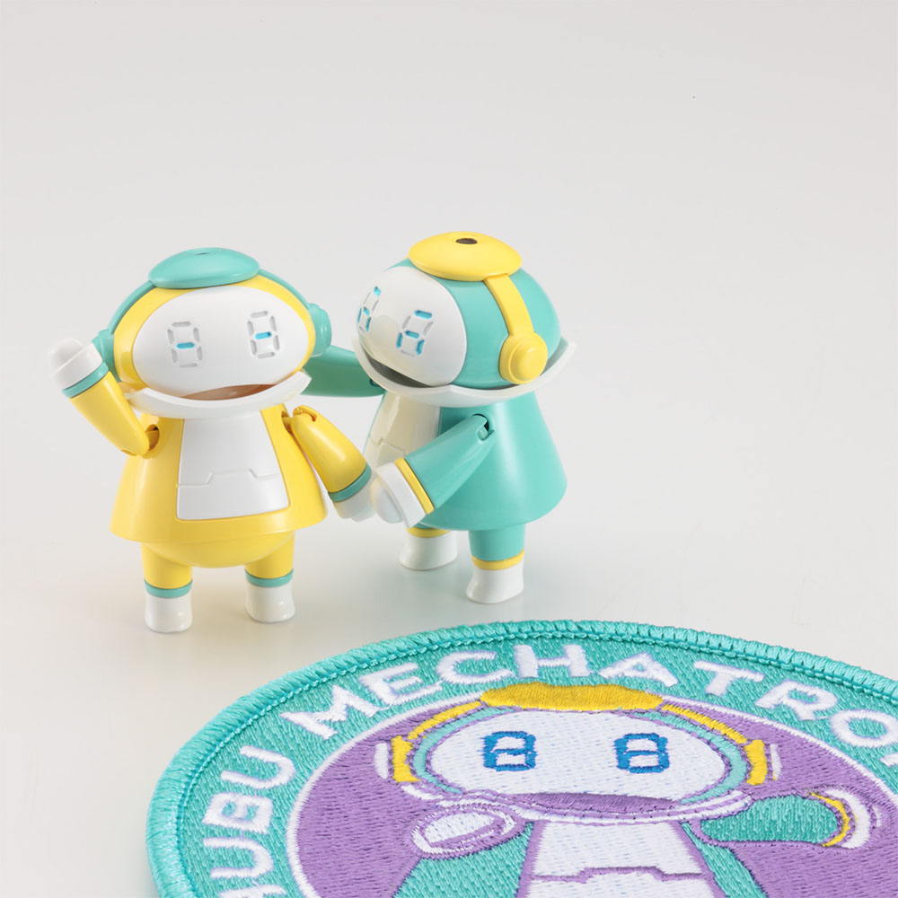 Small Mechatromate No.04 Emblem Set Light Green & Lemon