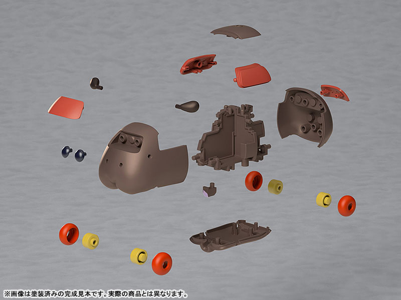 MODEROID PUI PUI Molcar Assembly Molcar Armored Teddy