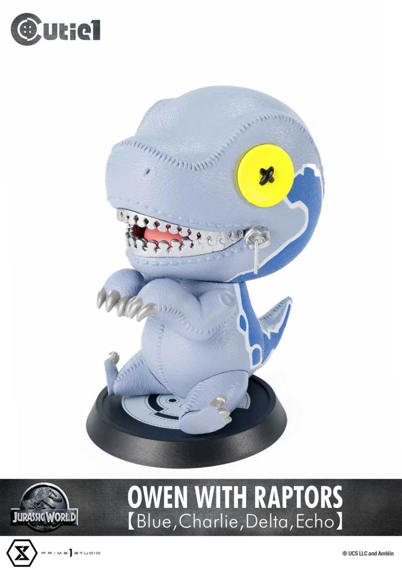 Cutie 1: Jurassic World (Film) Owen with Raptors 【Blue,Charlie,Delta,Echo】