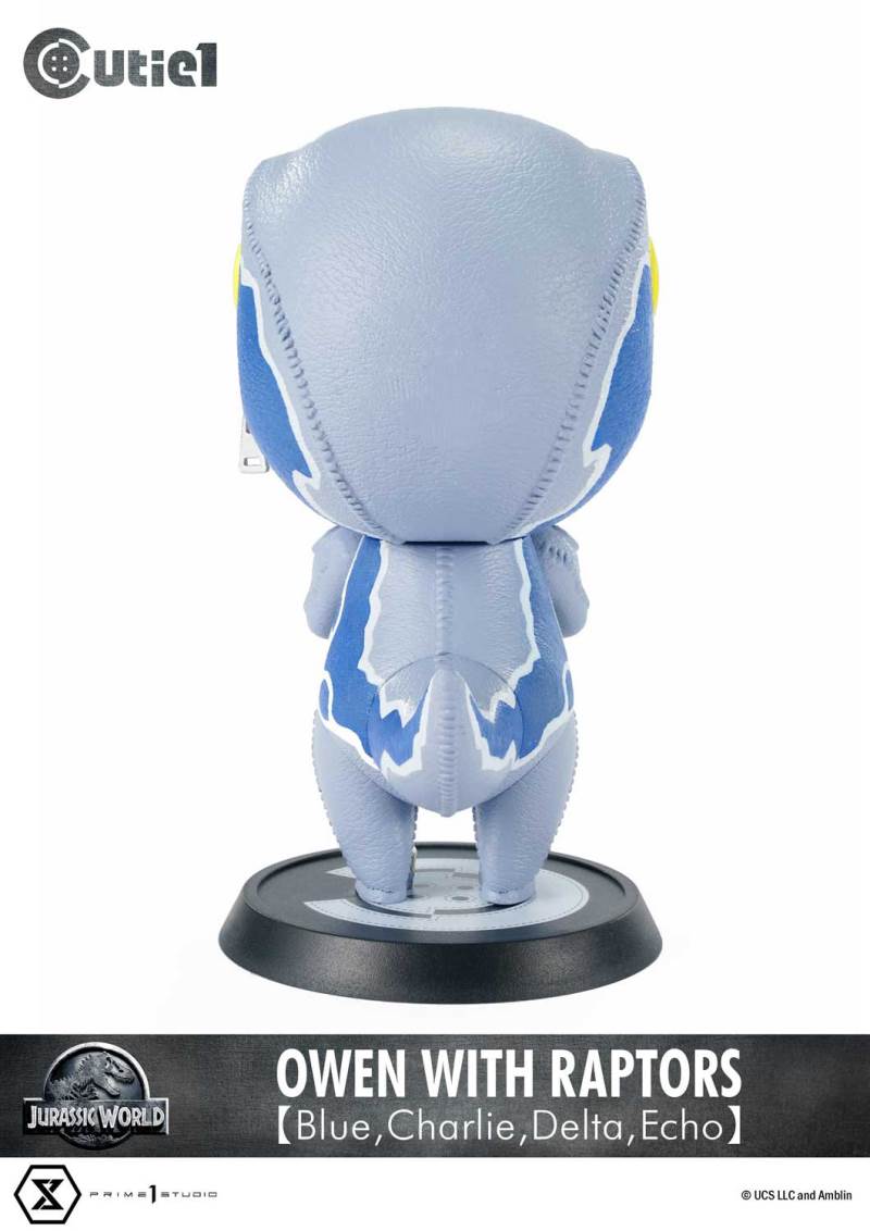 Cutie 1: Jurassic World (Film) Owen with Raptors 【Blue,Charlie,Delta,Echo】
