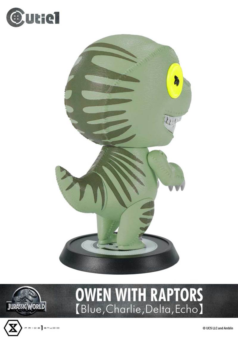 Cutie 1: Jurassic World (Film) Owen with Raptors 【Blue,Charlie,Delta,Echo】