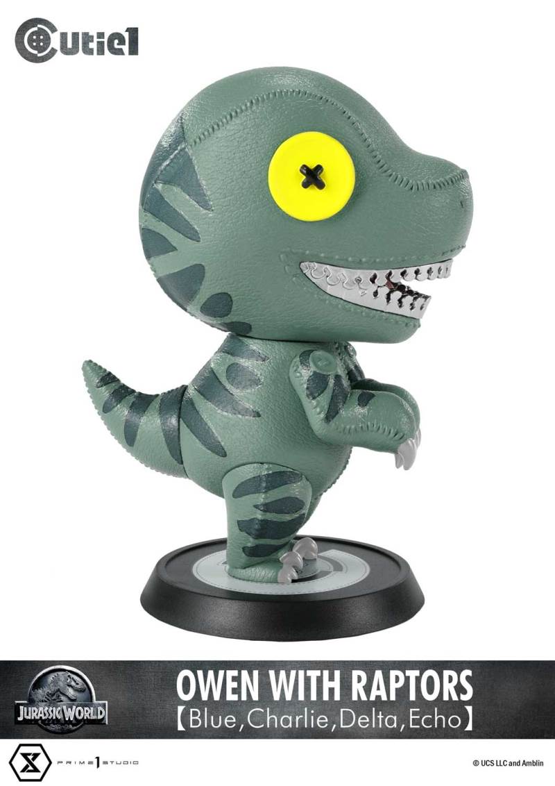 Cutie 1: Jurassic World (Film) Owen with Raptors 【Blue,Charlie,Delta,Echo】