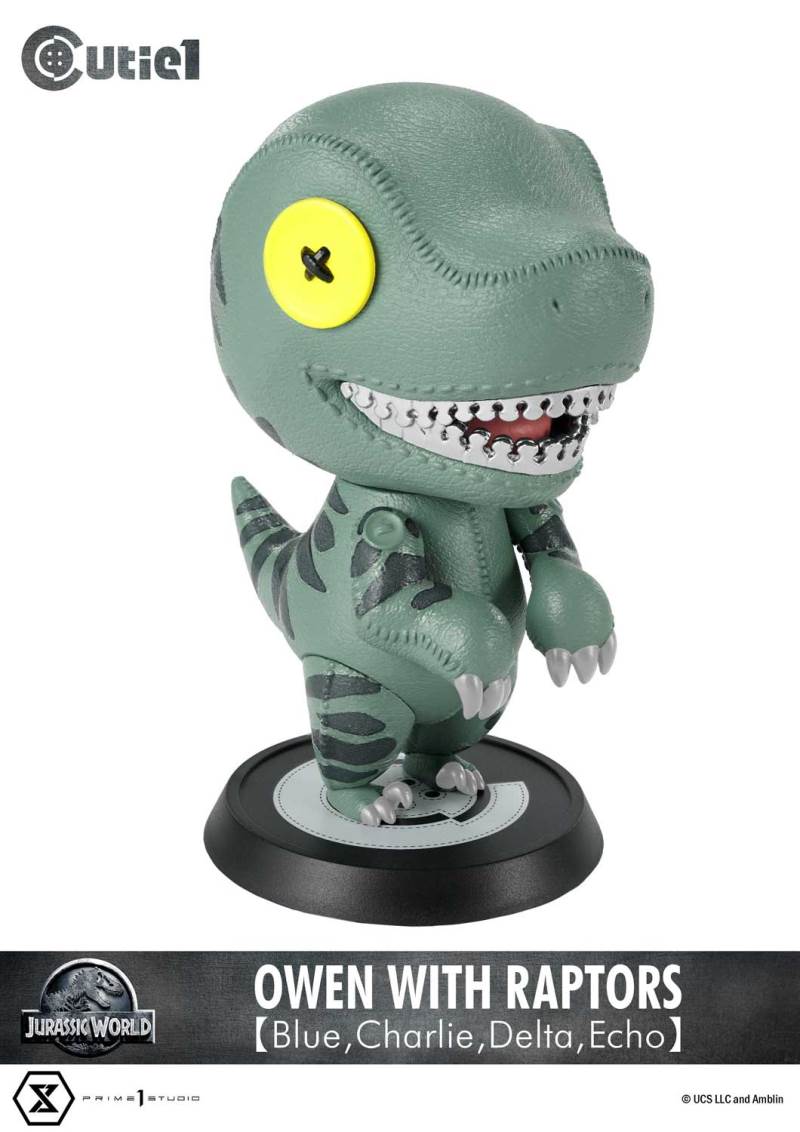 Cutie 1: Jurassic World (Film) Owen with Raptors 【Blue,Charlie,Delta,Echo】