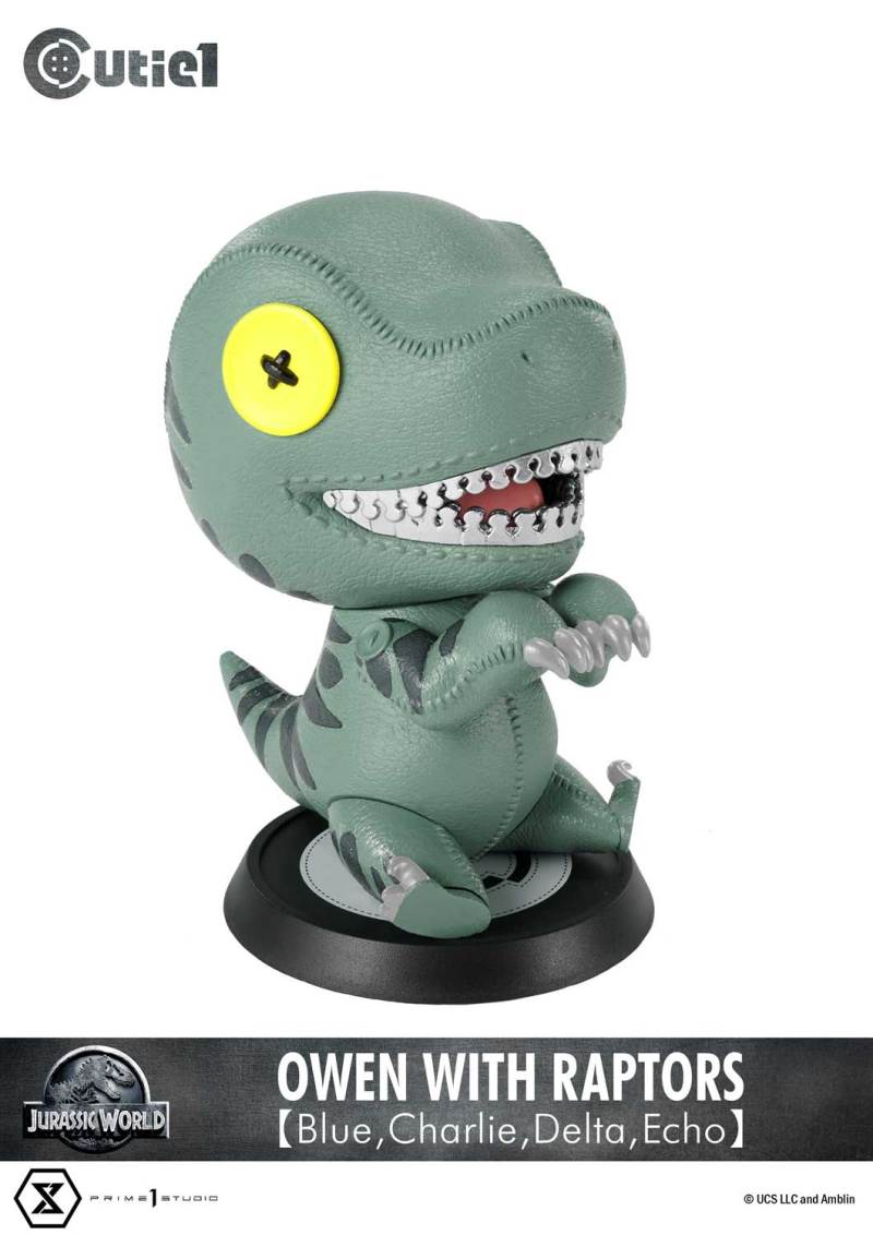 Cutie 1: Jurassic World (Film) Owen with Raptors 【Blue,Charlie,Delta,Echo】