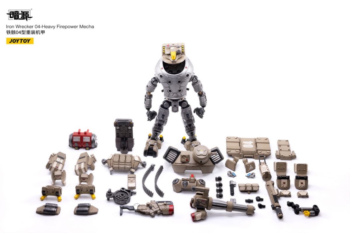 Iron Wrecker 04 Heavy Firepower Mecha
