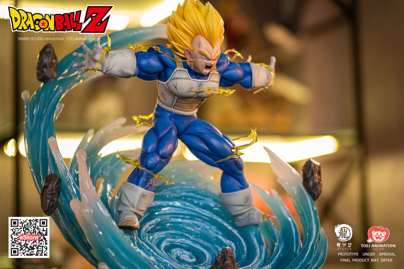 Dragon Ball Z - Vegeta Final Flash 1/4 Scale Premium Statue