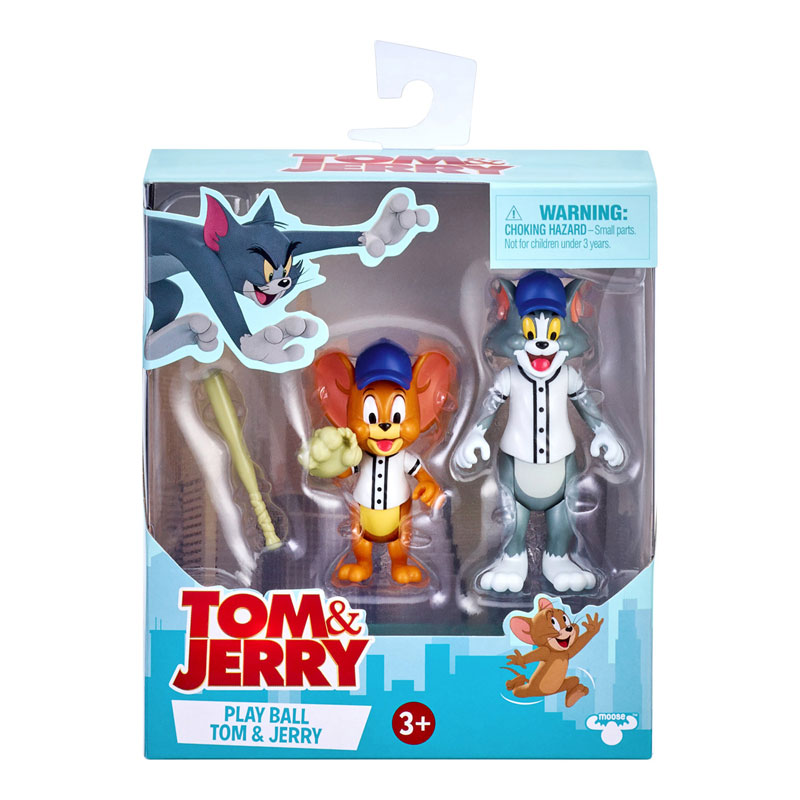 Tom and Jerry Action Figure 2Packs 4Types 1 Each, Assorted Carton