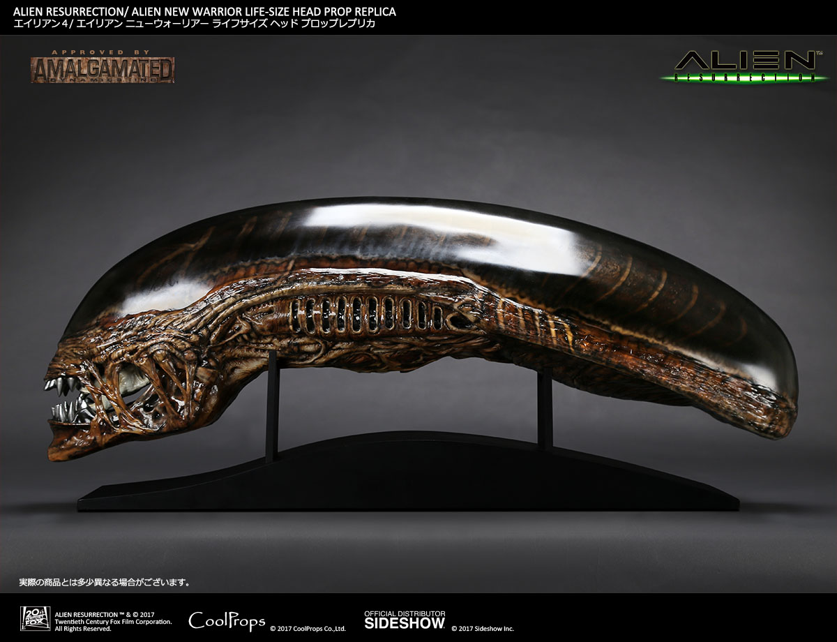 ALIEN RESURRECTION / ALIEN NEW WARRIOR LIFE-SIZE HEAD PROP REPLICA