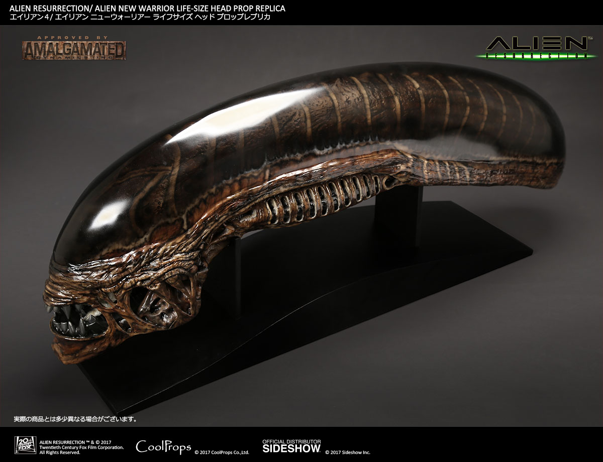 ALIEN RESURRECTION / ALIEN NEW WARRIOR LIFE-SIZE HEAD PROP REPLICA