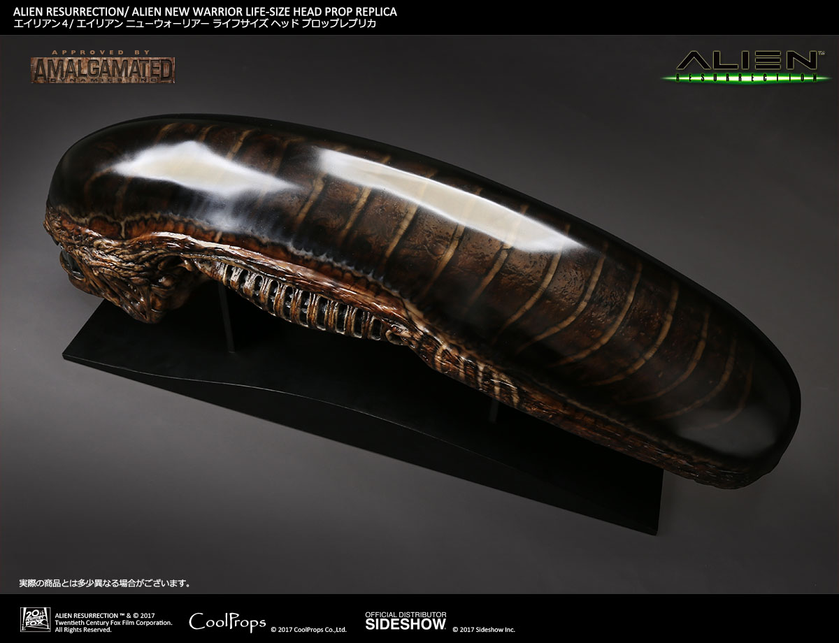 ALIEN RESURRECTION / ALIEN NEW WARRIOR LIFE-SIZE HEAD PROP REPLICA
