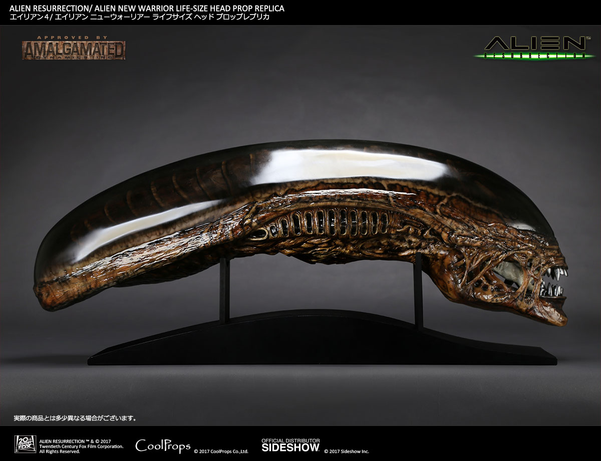 ALIEN RESURRECTION / ALIEN NEW WARRIOR LIFE-SIZE HEAD PROP REPLICA