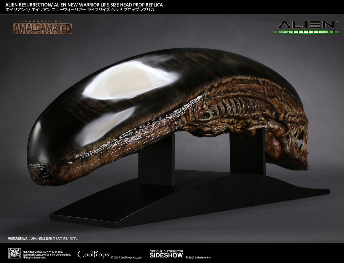 ALIEN RESURRECTION / ALIEN NEW WARRIOR LIFE-SIZE HEAD PROP REPLICA