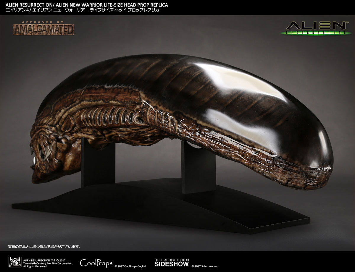 ALIEN RESURRECTION / ALIEN NEW WARRIOR LIFE-SIZE HEAD PROP REPLICA