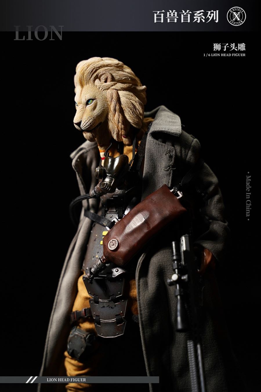 Lion Head 1/6