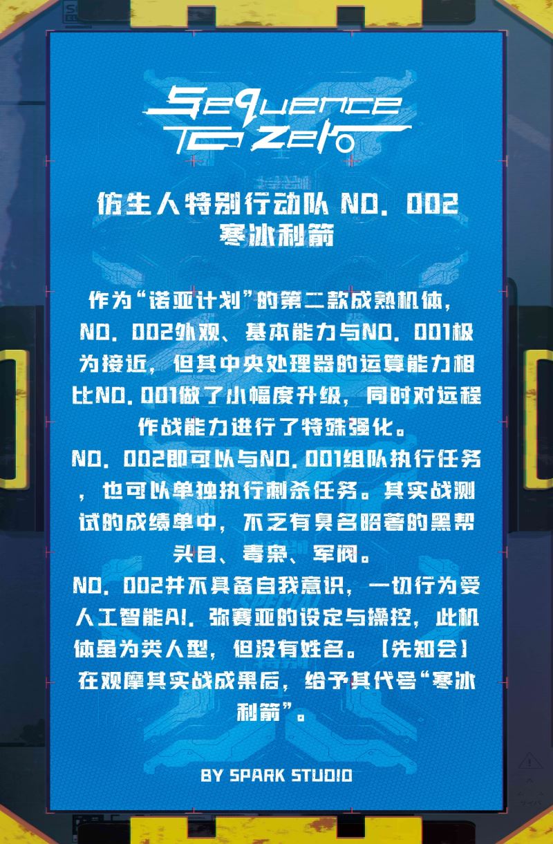 Zero Series Biomimetic Special Operations Team - Blood Sword / Ice Arrow