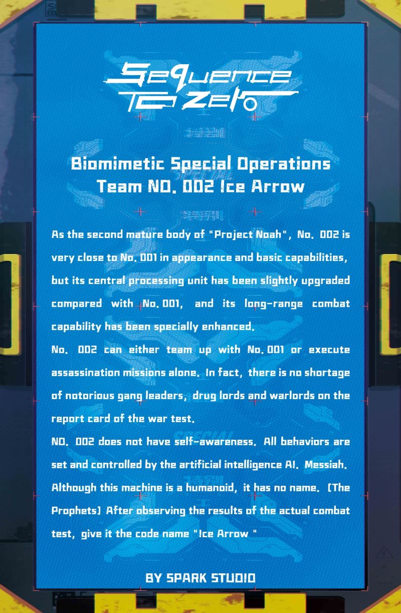 Zero Series Biomimetic Special Operations Team - Blood Sword / Ice Arrow