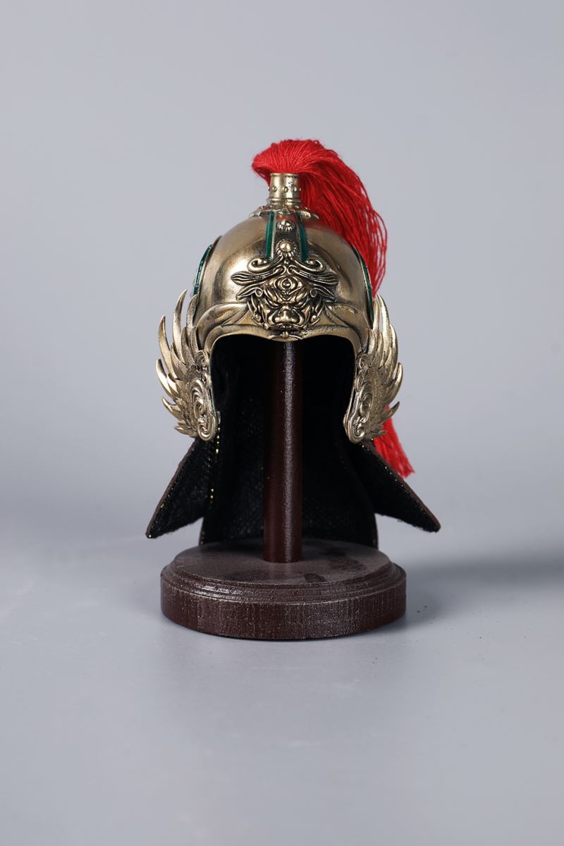 HREE KINGDOMS SERIES - phoenix wing helmet (golden / silver) 1/6