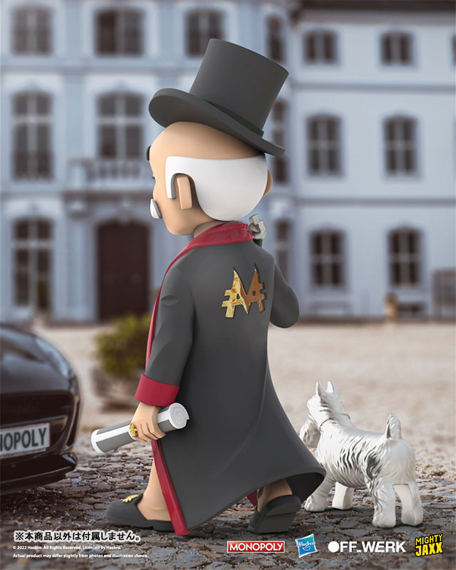 OFF_WERK/ Mr. Monopoly 6.5 Inch Vinyl Art Statue
