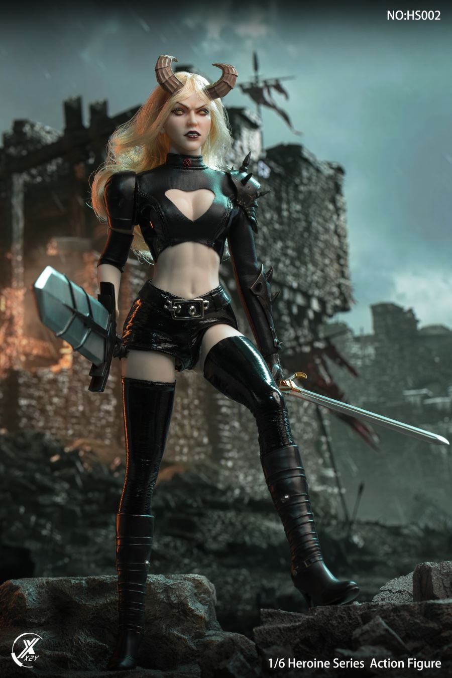 Heroine Series HS002 Mysterious Female Warrior from Hell 1/6