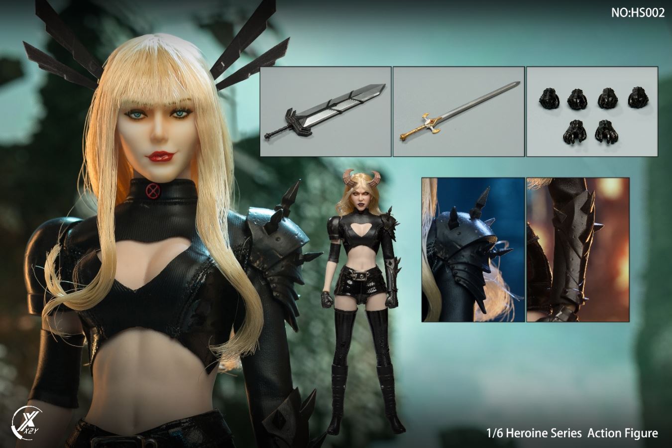 Heroine Series HS002 Mysterious Female Warrior from Hell 1/6
