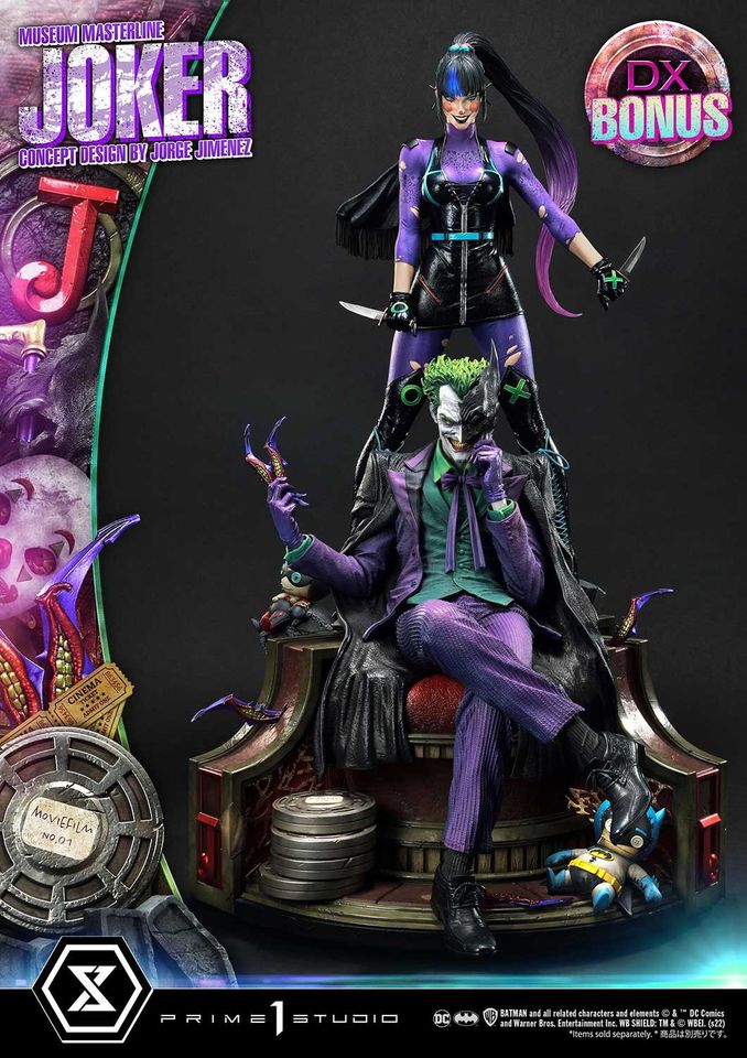 THE JOKER CONCEPT DESIGN BY JORGE JIMENEZ DELUXE (MMDC-55DXS)
